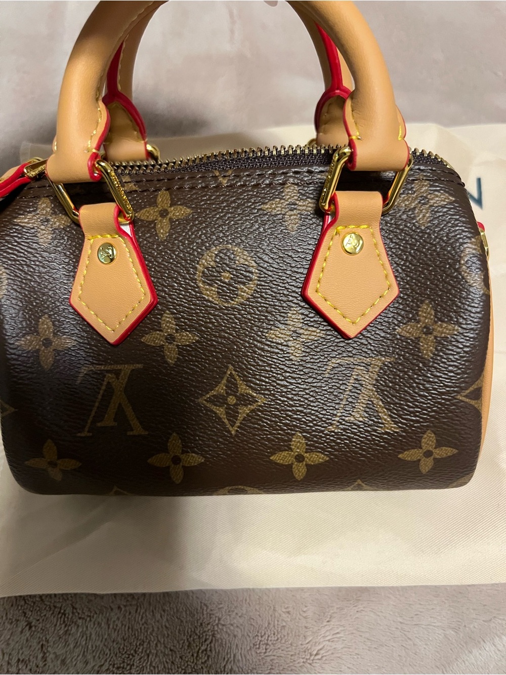 Inspired mini speedy Monogram bag - Picture 2 of 7